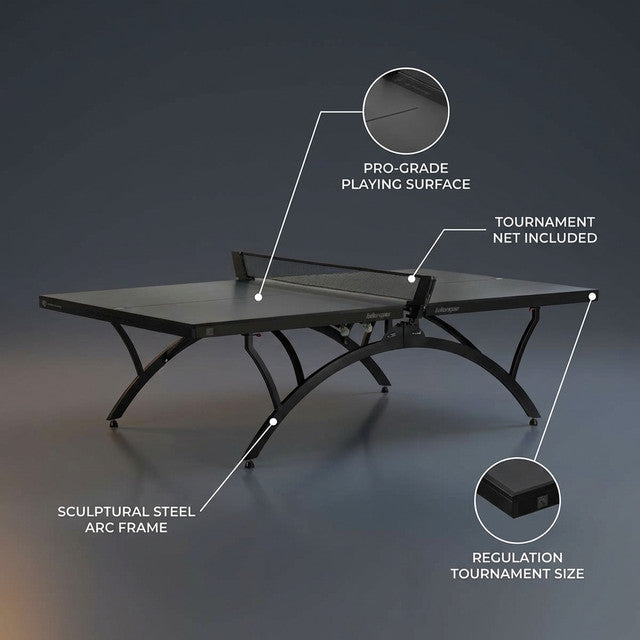 Killerspin SVR BlackWing Designer Indoor Ping Pong Table — Lifestyle