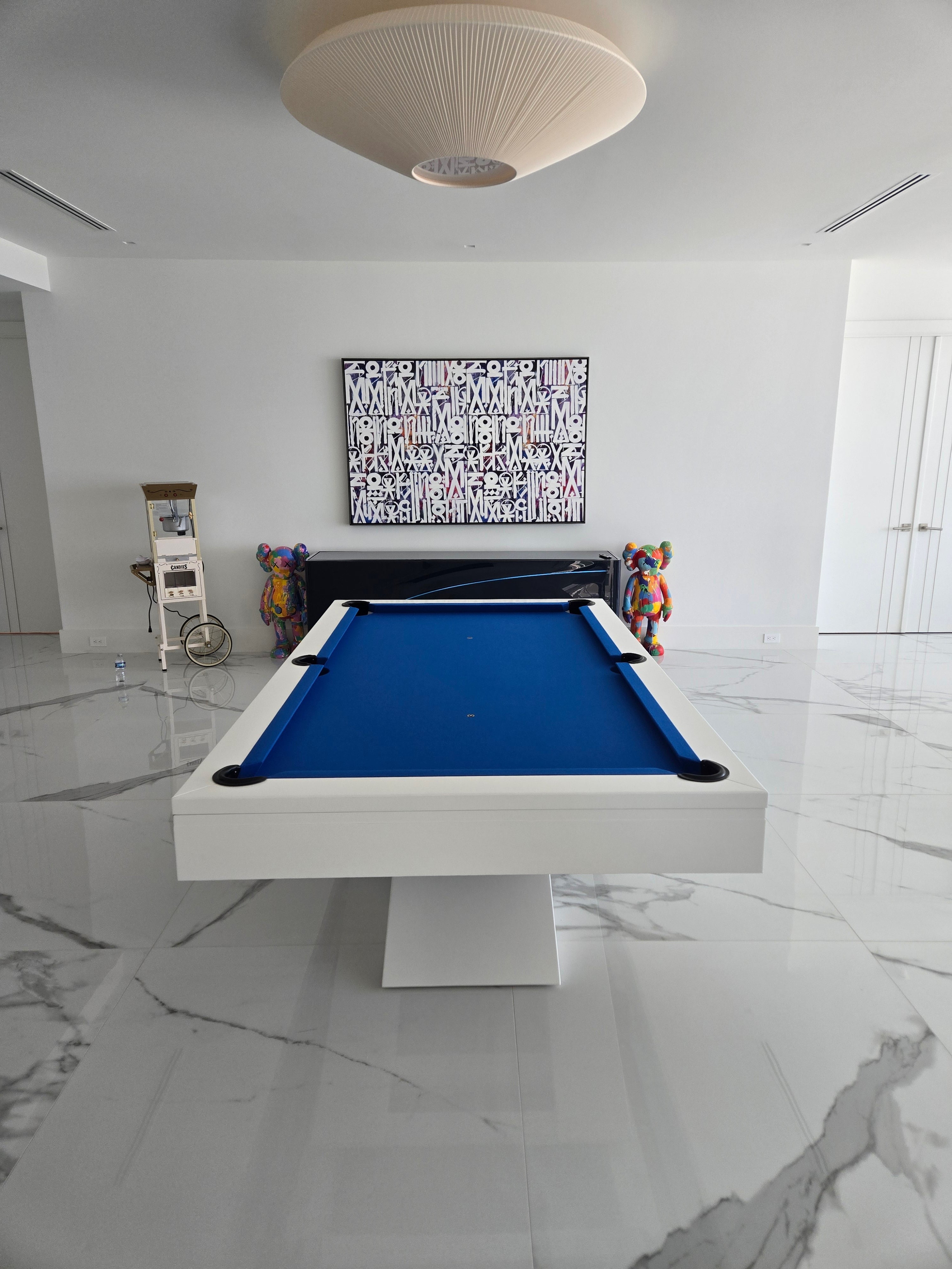 White Billiards The Ultimate Billiards Table