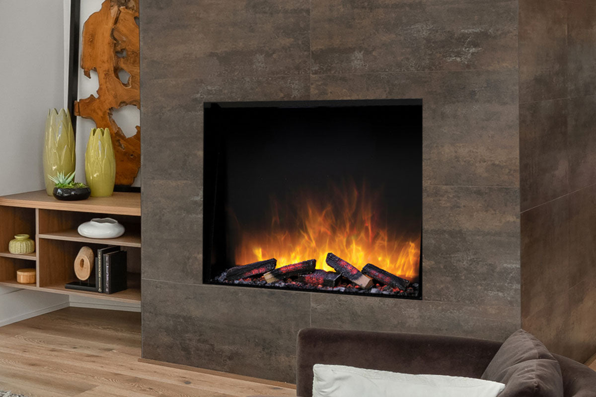 Flamerite Fires e-FX Slim-Line 30" Tall Built-In Electric Firebox (SL 750T)