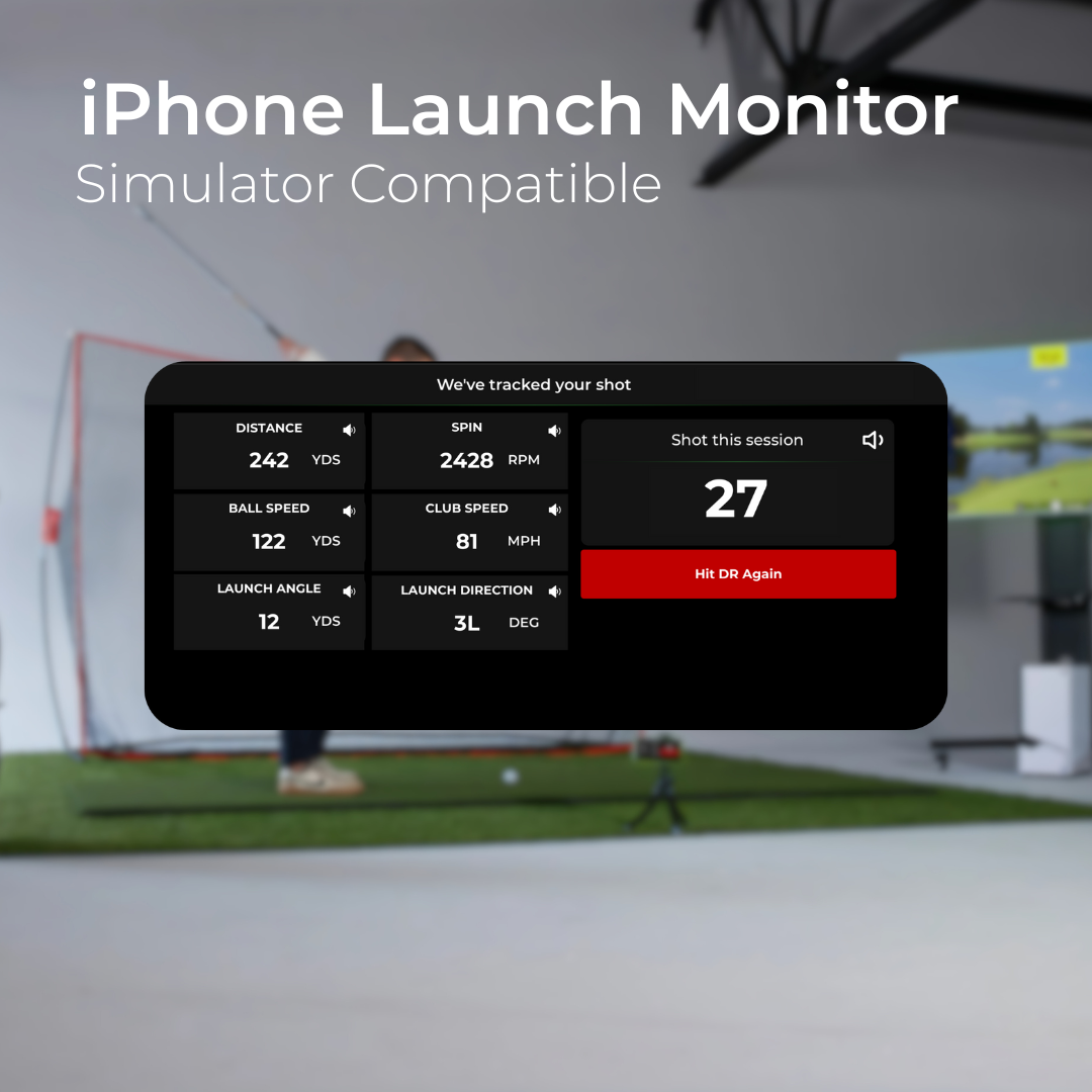 RSG MOBILE Starter Bundle Golf Simulator