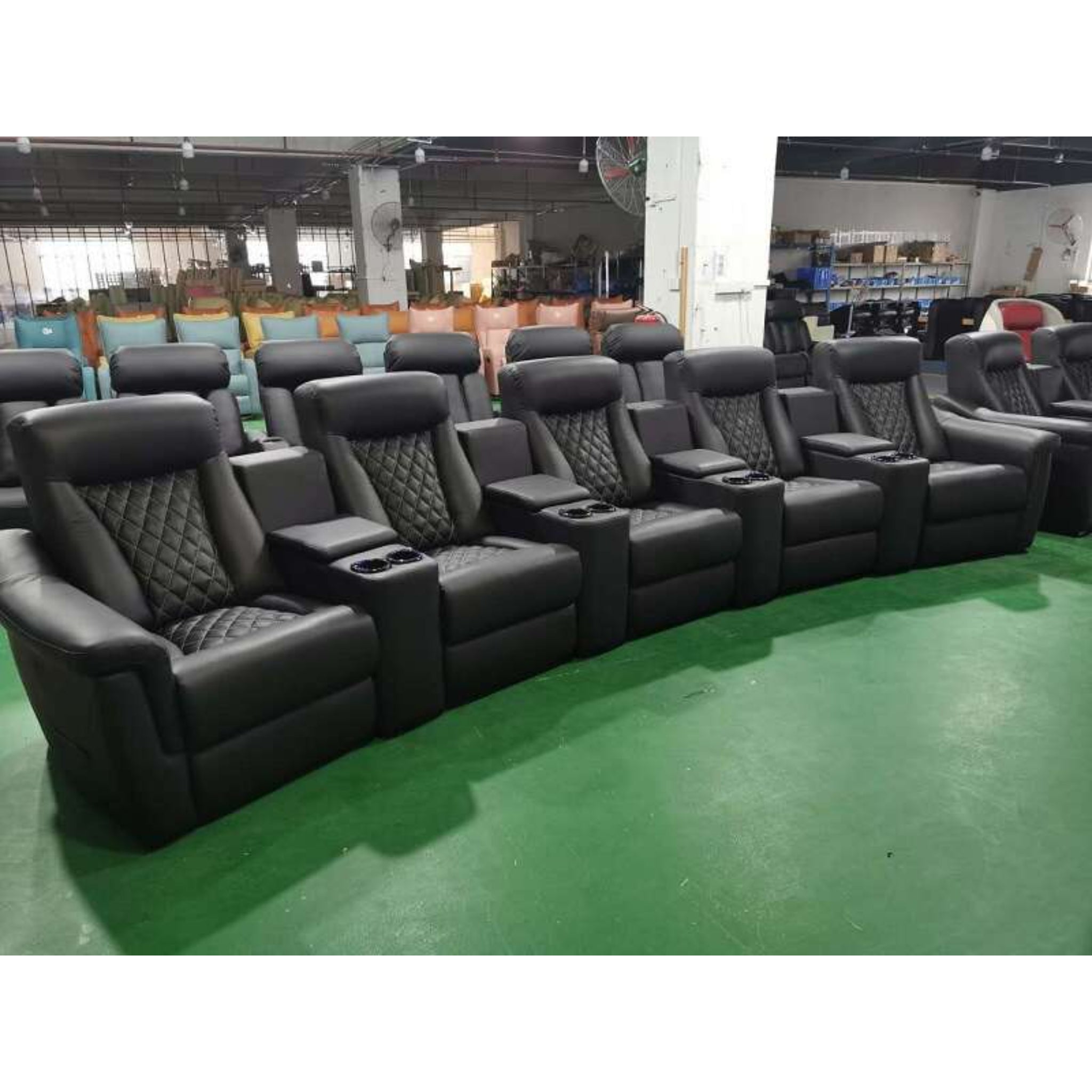 Linsen Seating LS-876B Home Theater Recliner Chair