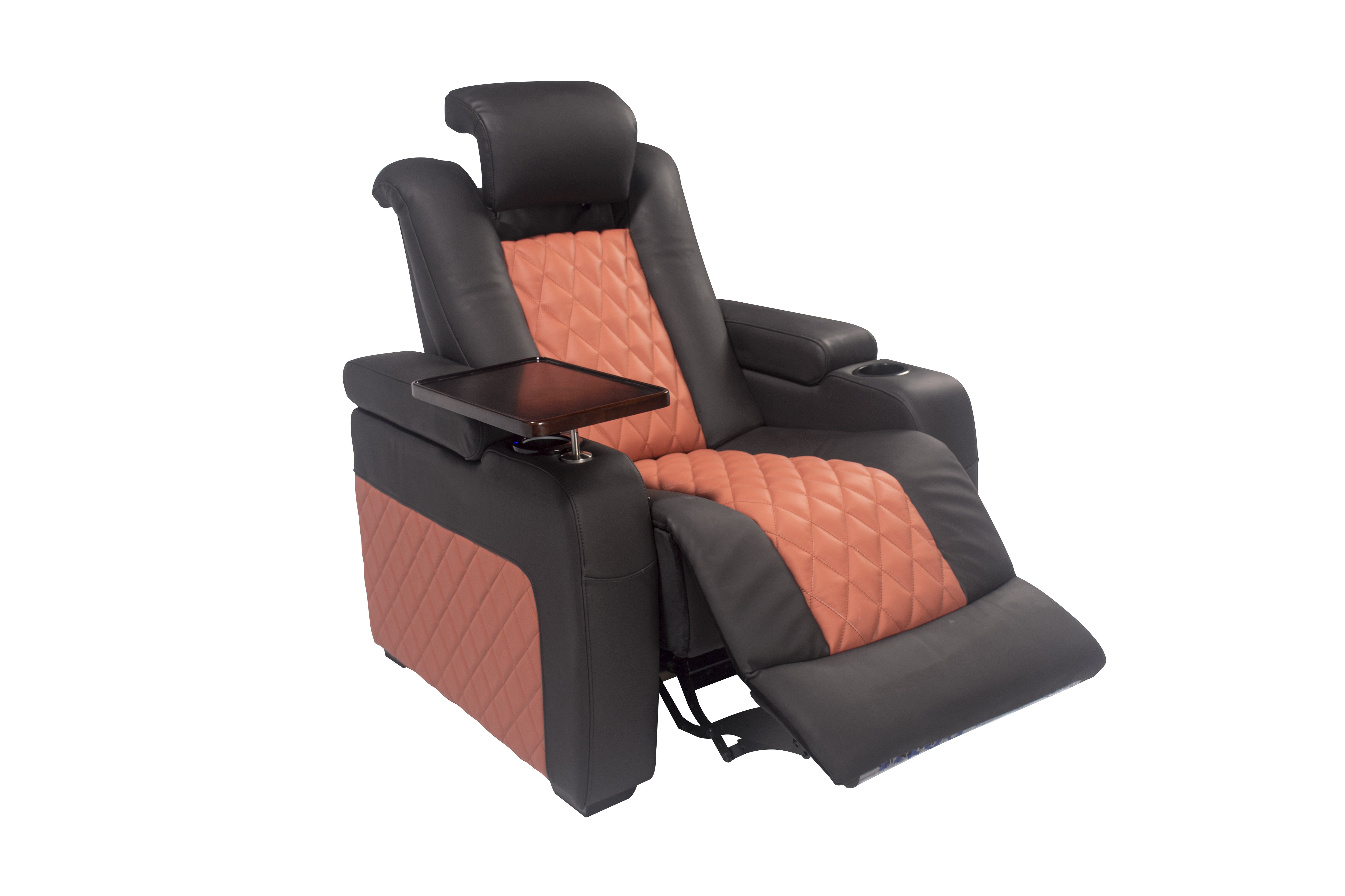 Linsen Seating LS-856 Theater Recliner with Power Headrest