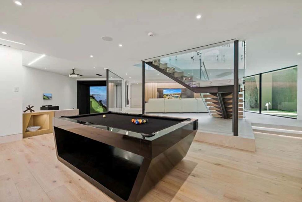 White Billiards Sofia Billiards Table