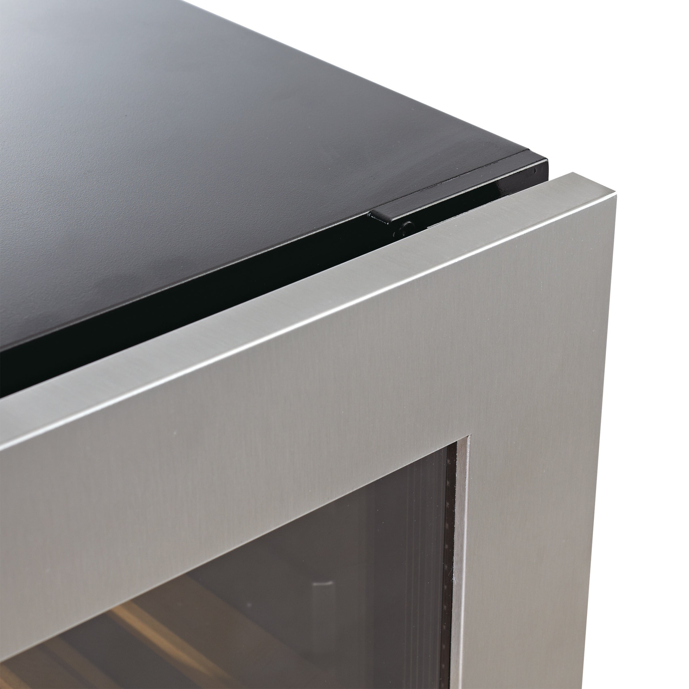 KingsBottle Upright Dual‑Zone Large Wine Cooler with Low‑E Glass Door