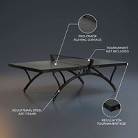 Killerspin SVR BlackWing Designer Indoor Ping Pong Table — Lifestyle