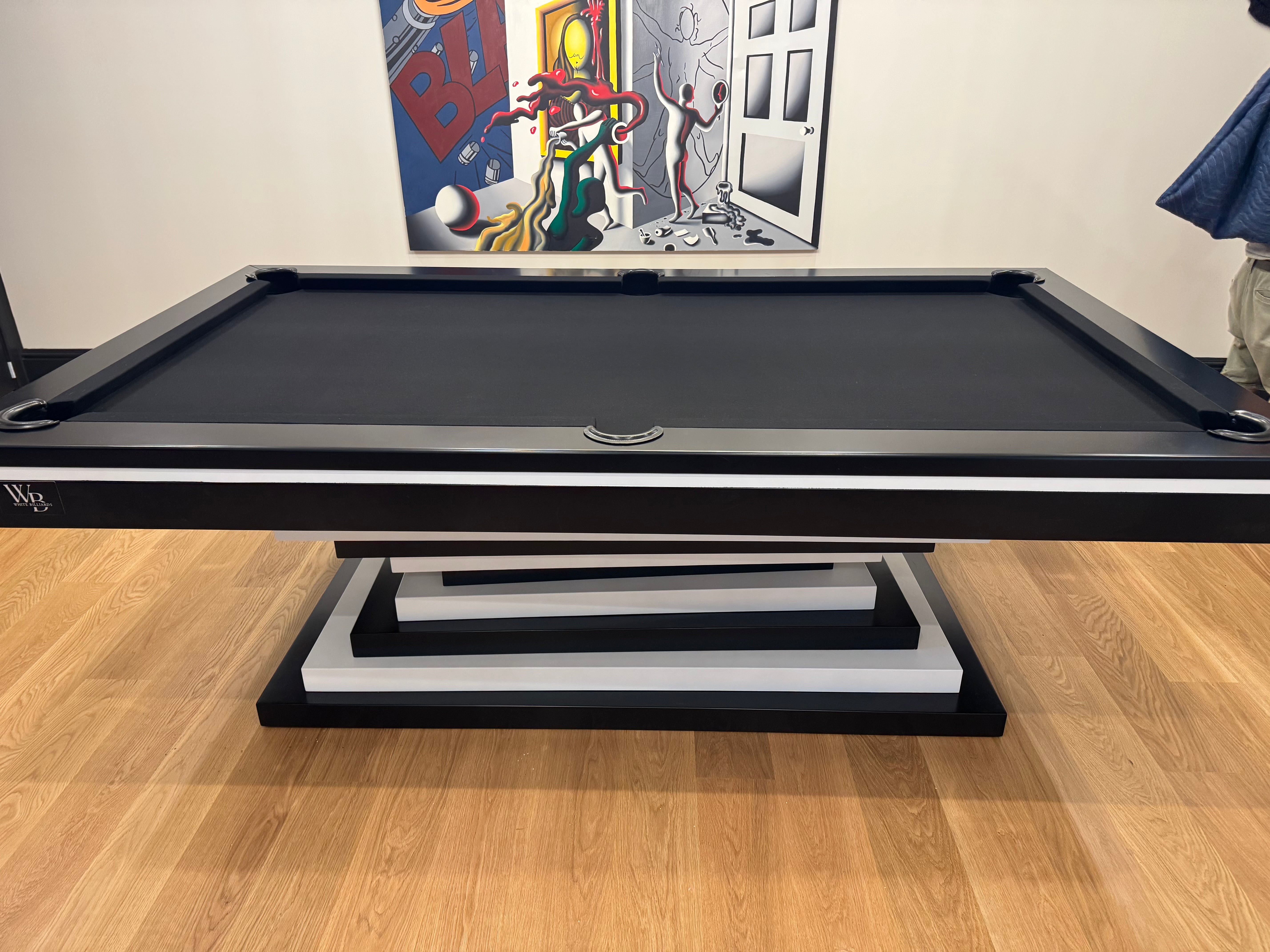 White Billiards Neavio Billiards Table