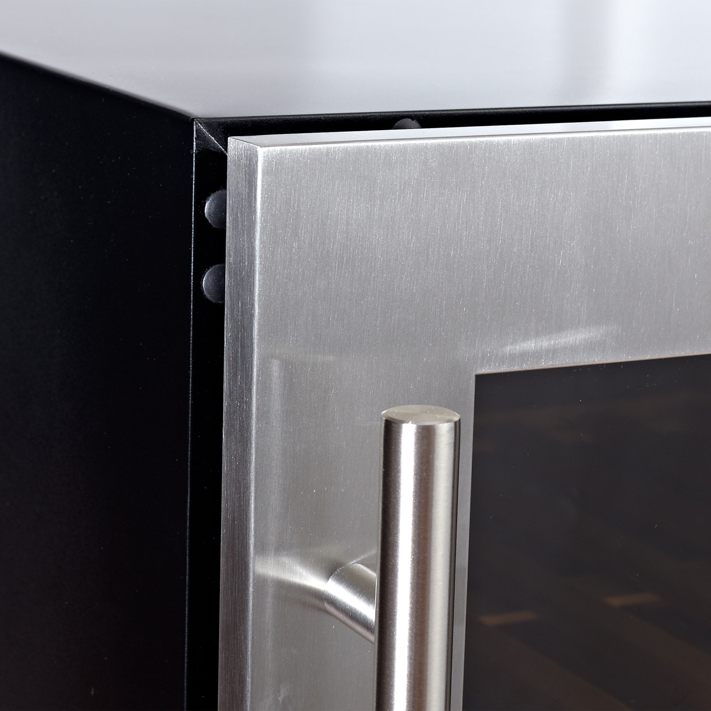 KingsBottle 47‑Inch Dual‑Zone Wine Cooler with Low‑E Glass Door