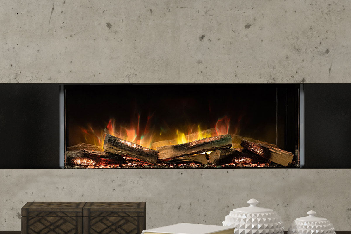Flamerite e-FX 40 Built-In Linear Electric Fireplace (e-FX 1000)