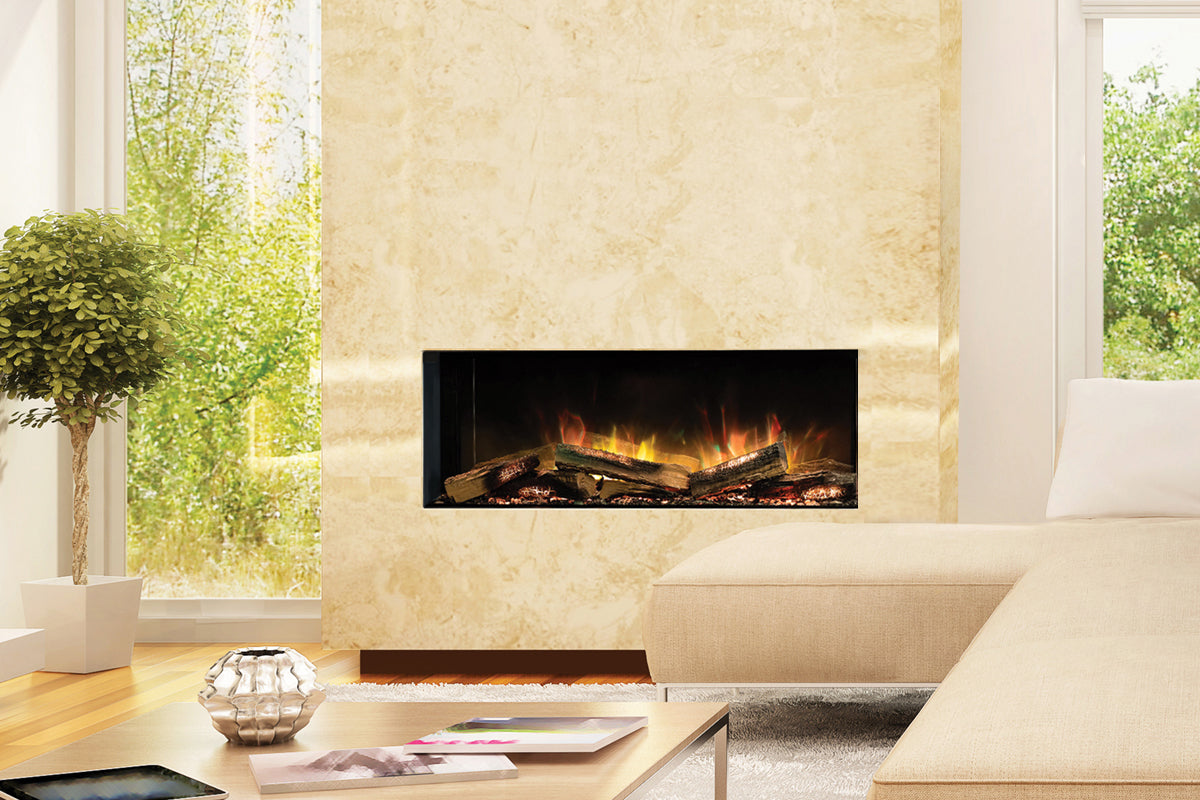 Flamerite e-FX 40 Built-In Linear Electric Fireplace (e-FX 1000)