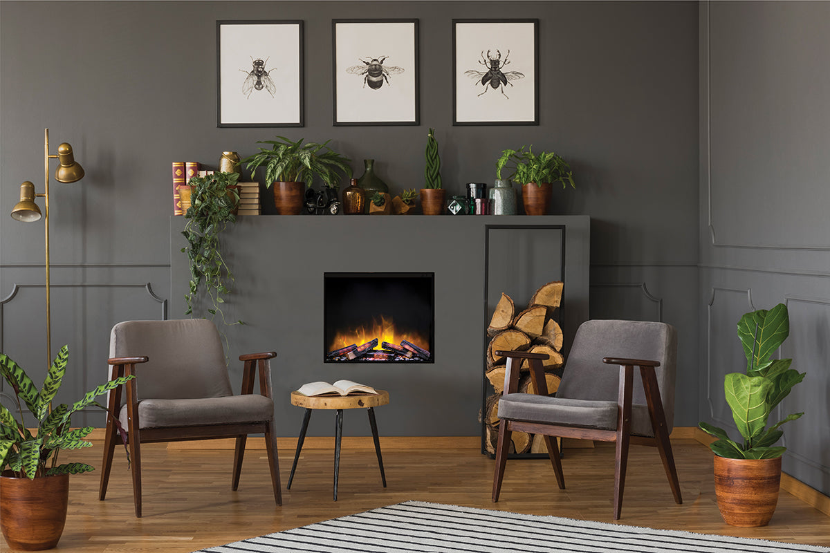 Flamerite Fires e-FX Slim-Line 24" Built-In Electric Firebox (SL 600)