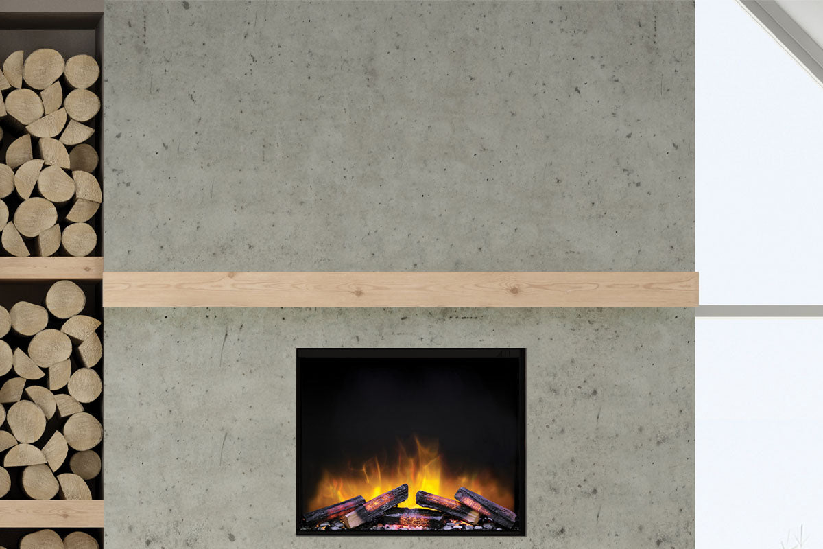 Flamerite Fires e-FX Slim-Line 24" Built-In Electric Firebox (SL 600)