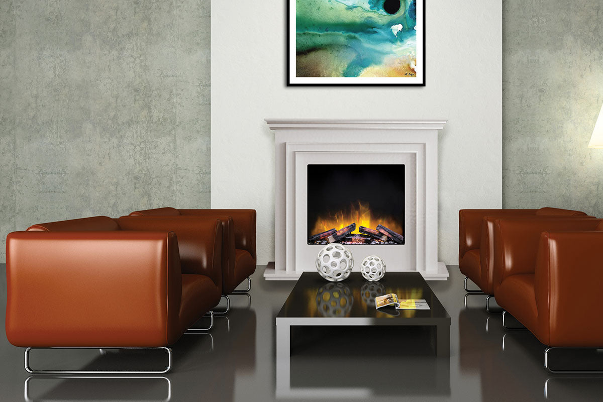 Flamerite Fires Capella Mantel Package with e-FX Slim-Line 24" Electric Firebox (SL 600)