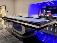 White Billiards Sierra Modern Pool Table