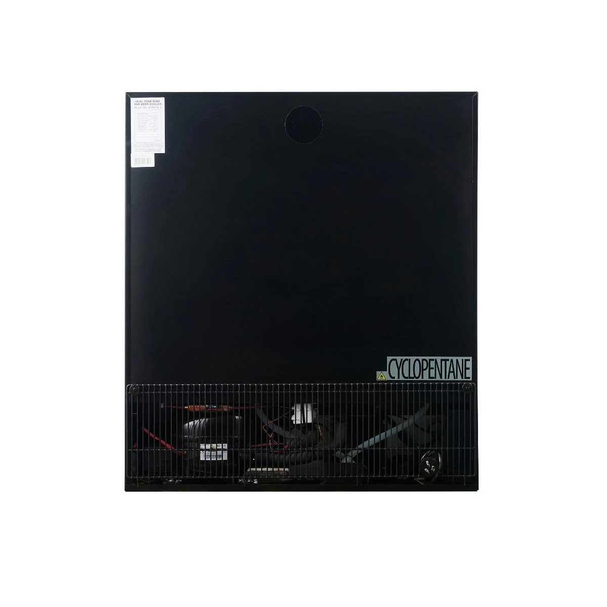 KingsBottle 30" Beer & Wine Cooler Combo – Dual Zone, Low-E Glass Door