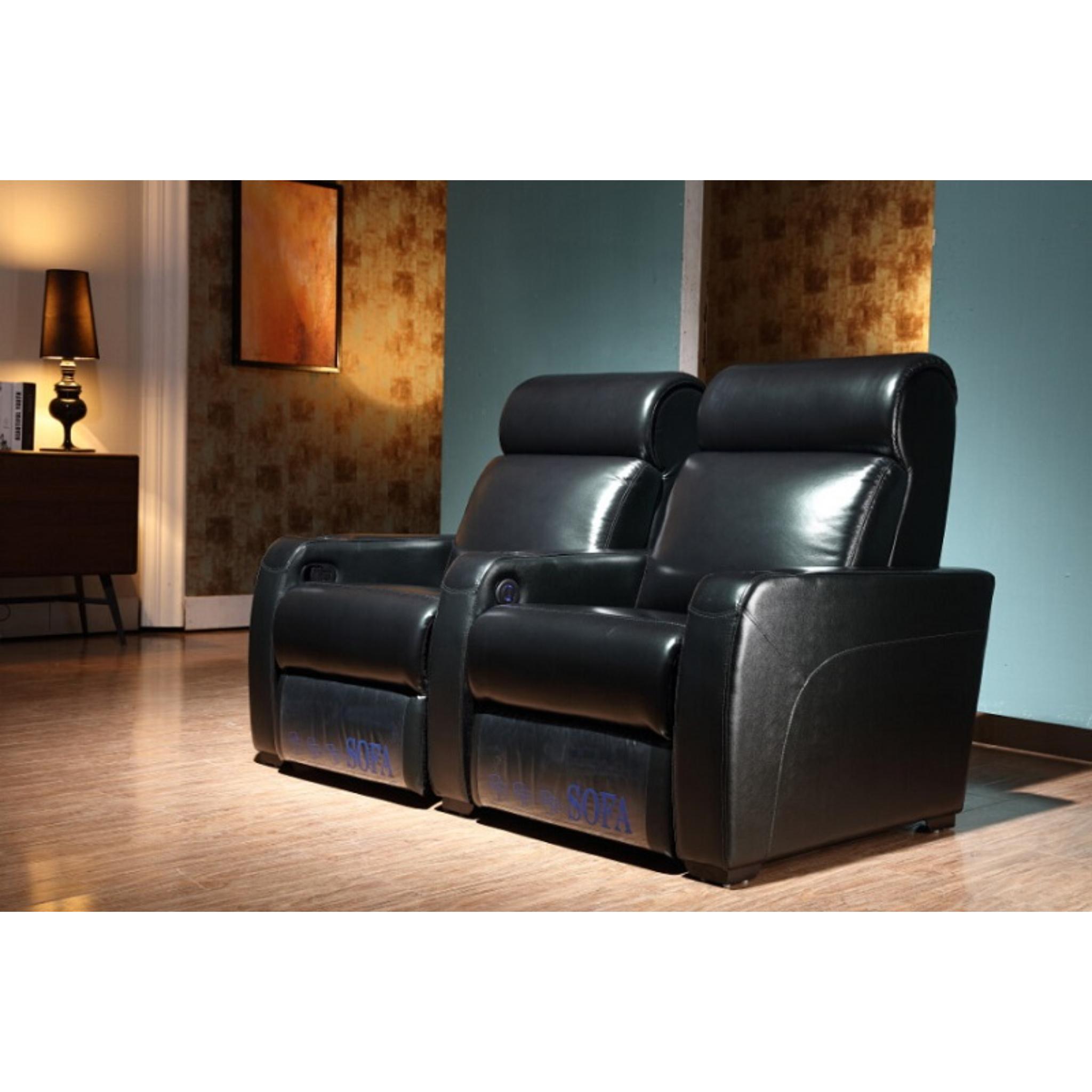 Linsen Seating LS-804 Leather Recliner Theater Seating –  (VIP Cinema Series)