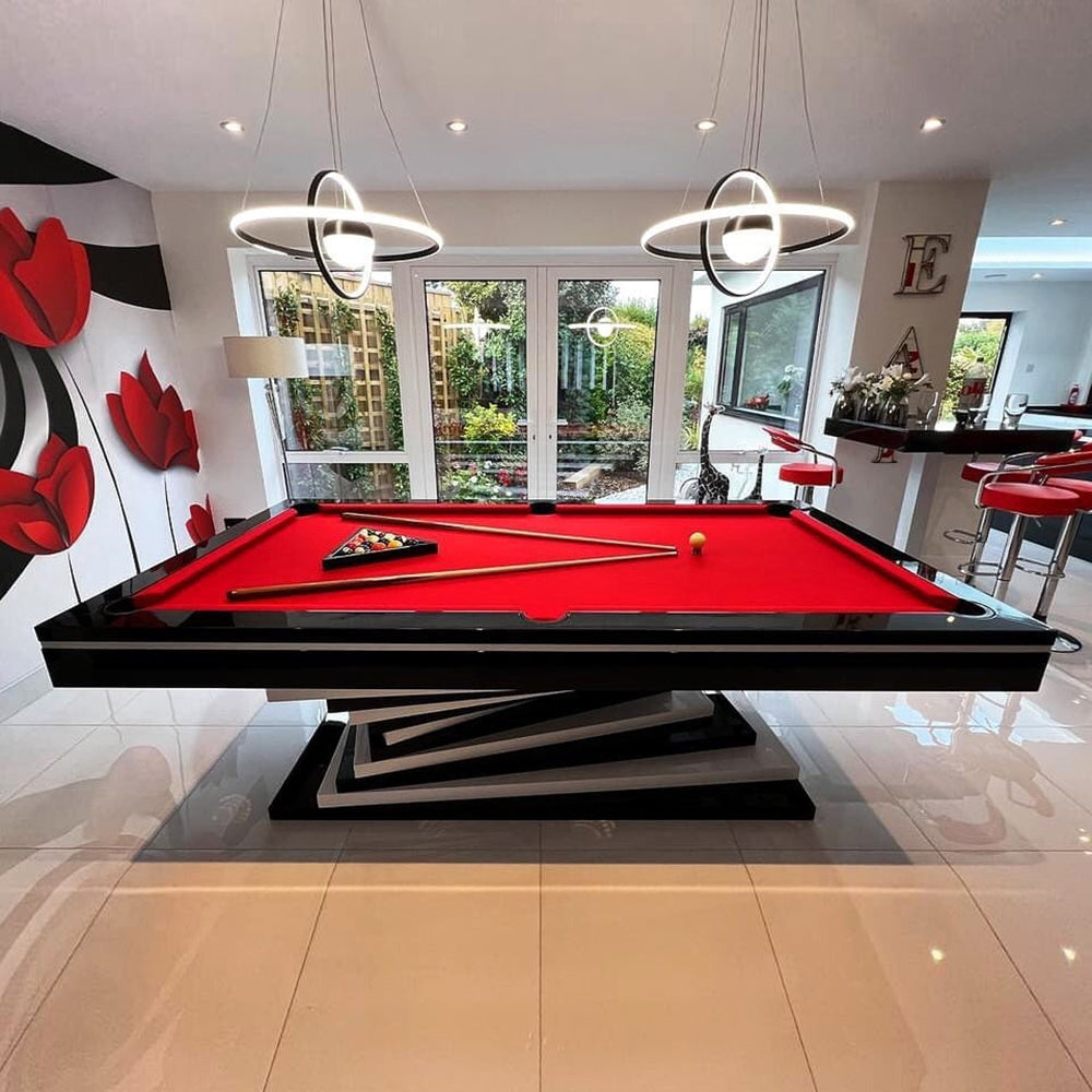 White Billiards Neavio Billiards Table
