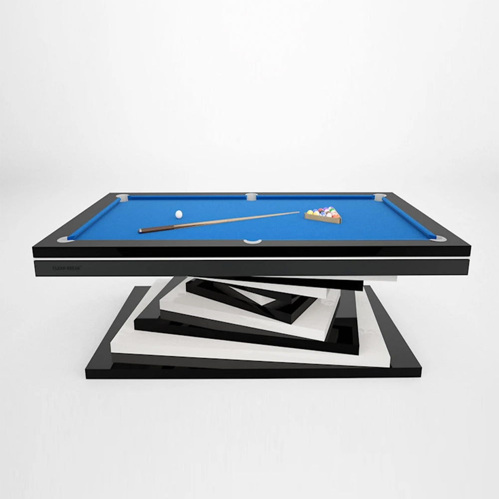 White Billiards Neavio Billiards Table