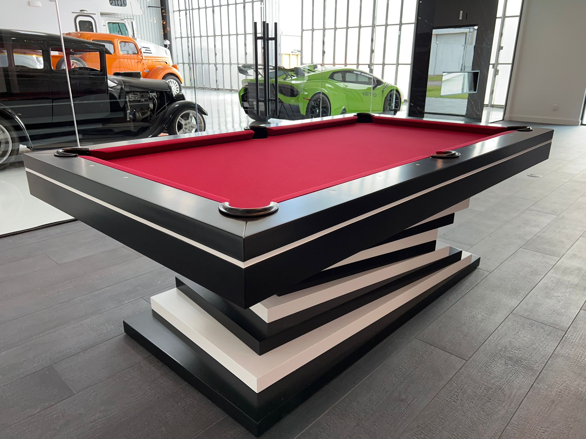 White Billiards Neavio Billiards Table