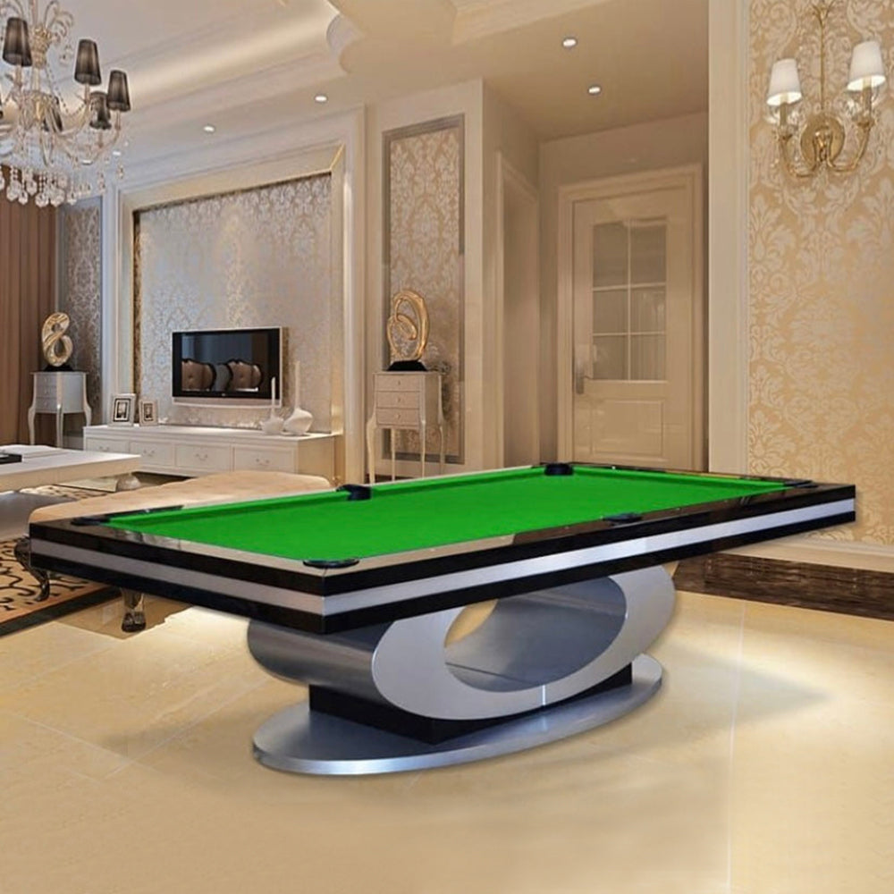 White Billiards Sierra Modern Pool Table