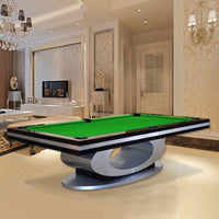 White Billiards Sierra Modern Pool Table
