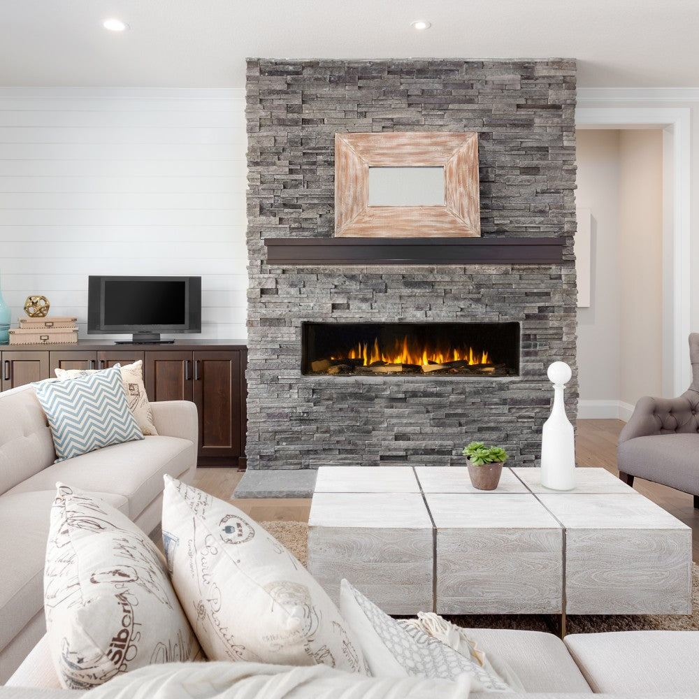 Sustainable Hearth Signal 3-Sided Linear Electric Fireplace