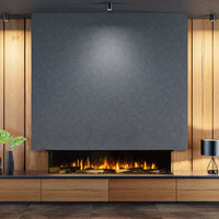Sustainable Hearth Signal 3-Sided Linear Electric Fireplace