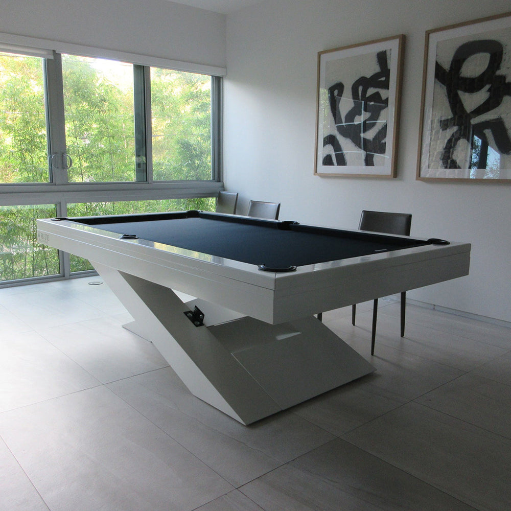 White Billiards The Ultimate Billiards Table