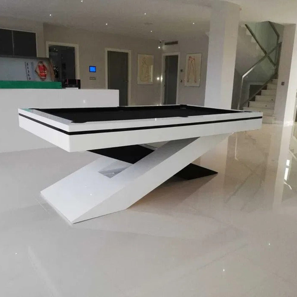 White Billiards The Ultimate Billiards Table