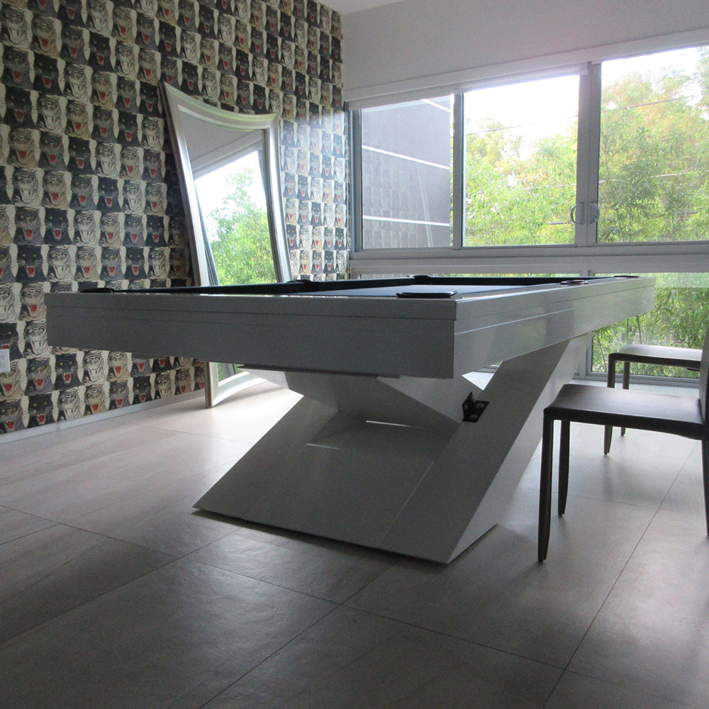 White Billiards The Ultimate Billiards Table