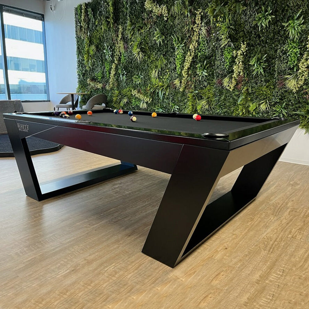 White Billiards Valenti Billiards Table