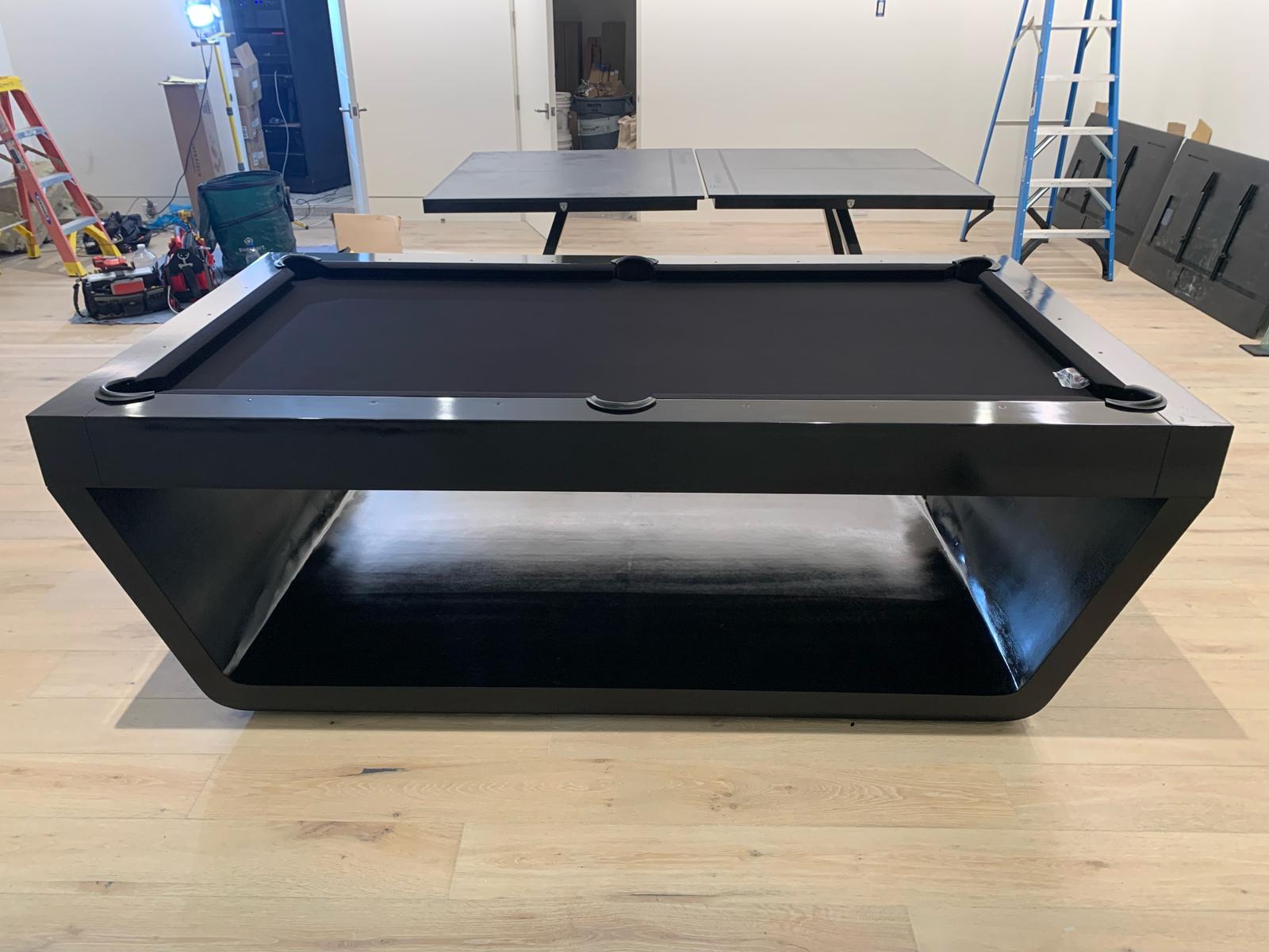 White Billiards Sofia Billiards Table