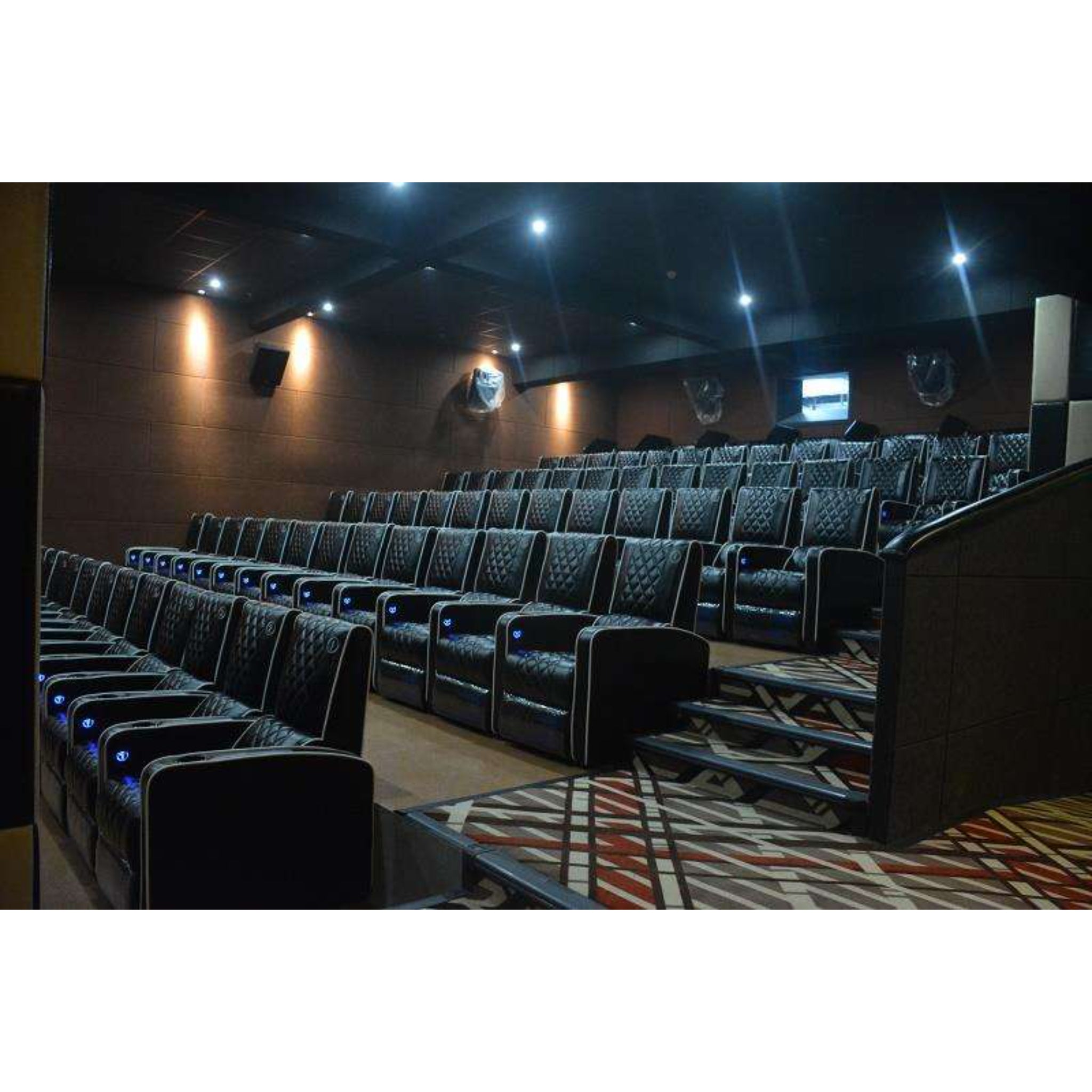 Linsen Seating LS‑805 Black Power Recliner