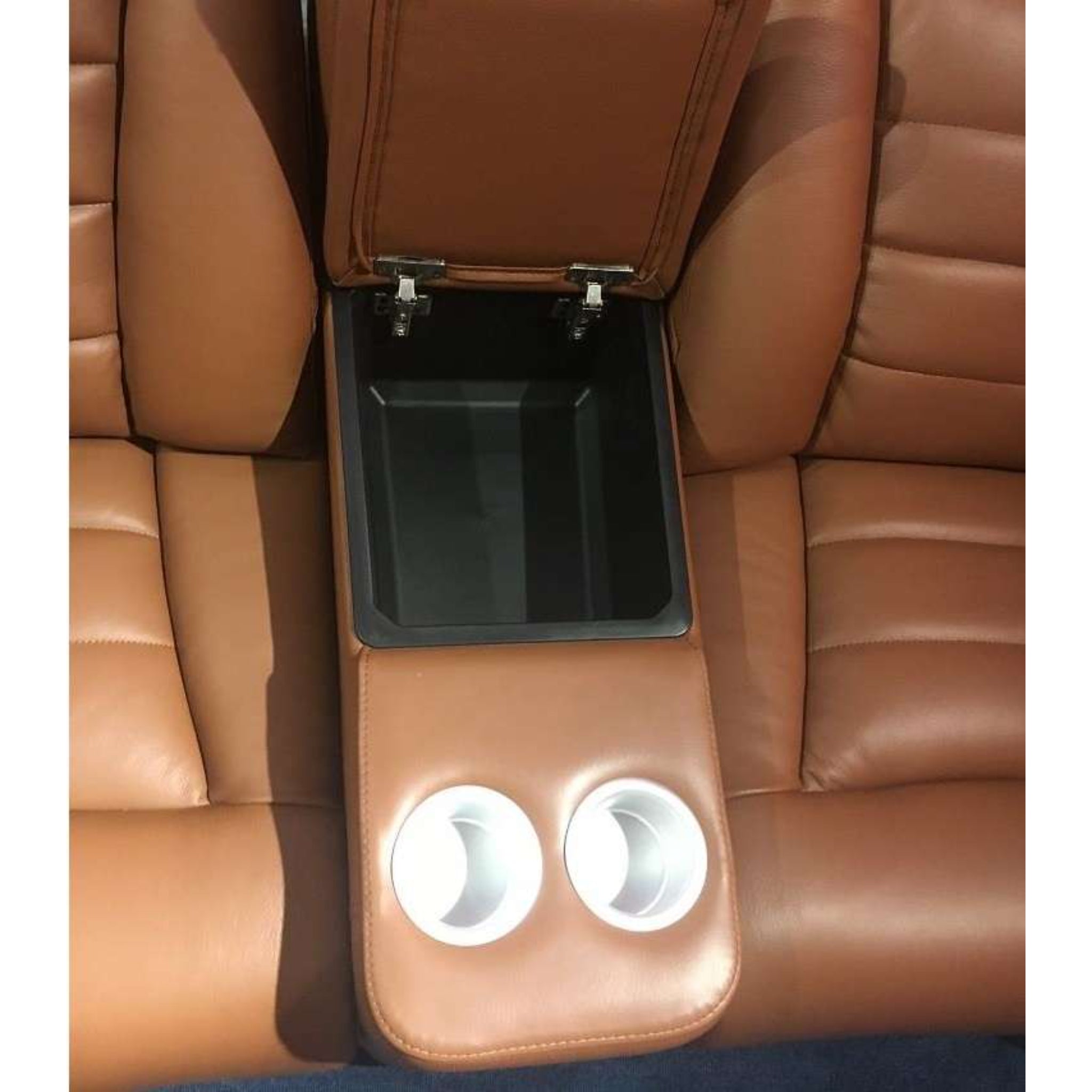 Linsen Seating LS‑876 Curved Home Theater Seating with Console