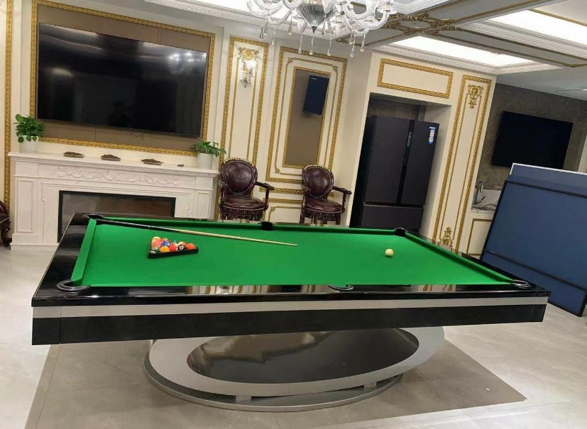 White Billiards Sierra Modern Pool Table