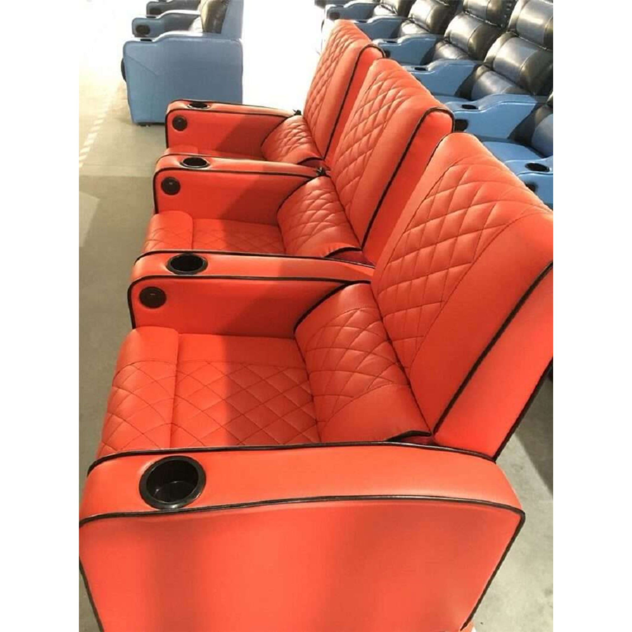 Linsen Seating LS‑805 Black Power Recliner