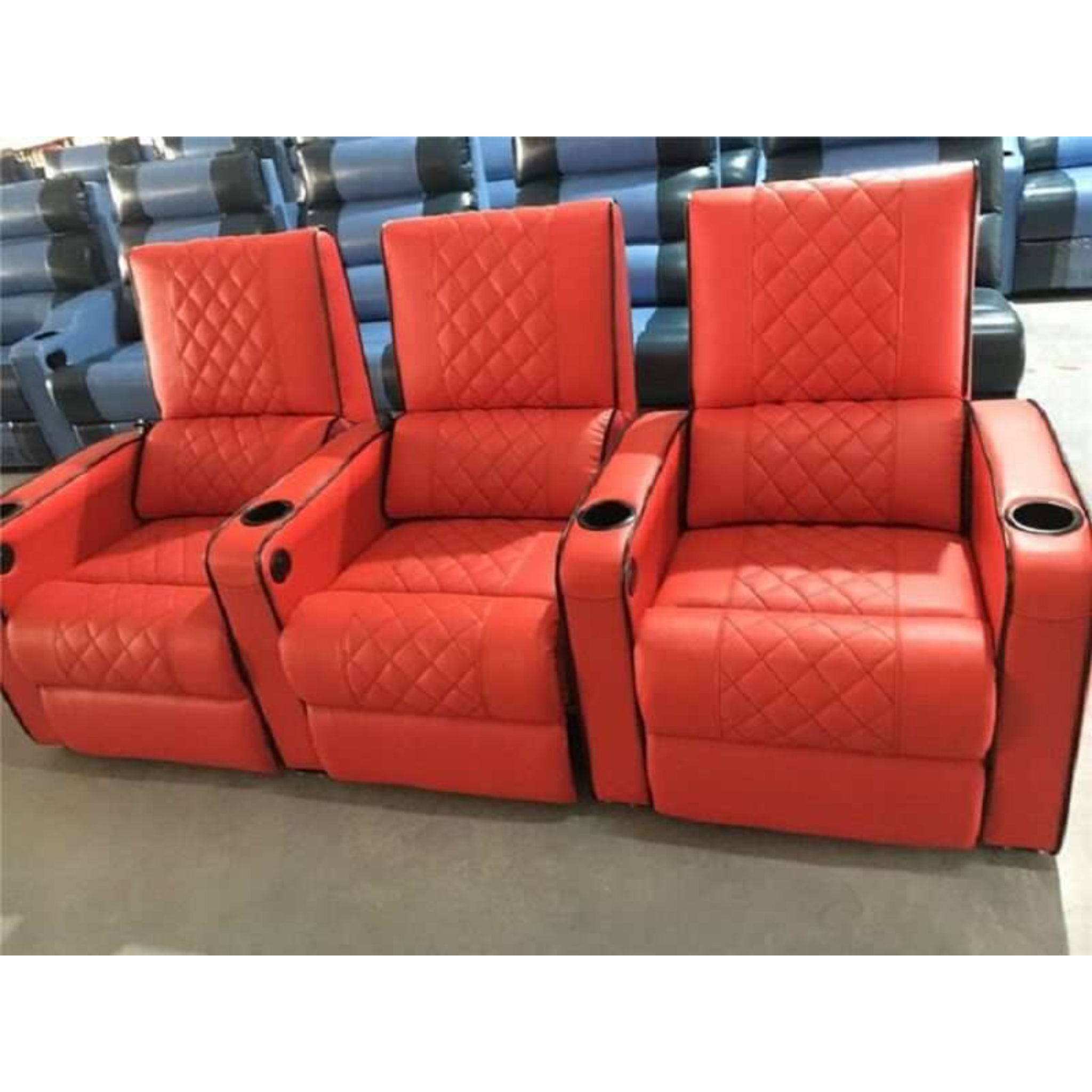 Linsen Seating LS‑805 Black Power Recliner