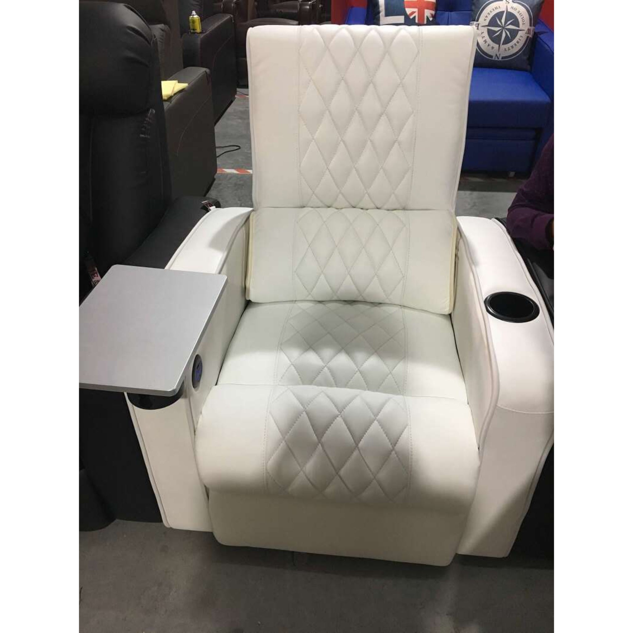 Linsen Seating LS‑805 Black Power Recliner